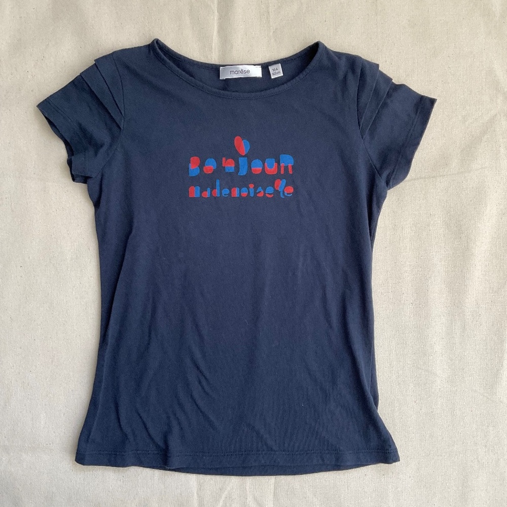 Girls’ Marese Navy T-Shirt